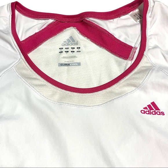Adidas White Athletic Shirt Small NWOT - Picture 2 of 10